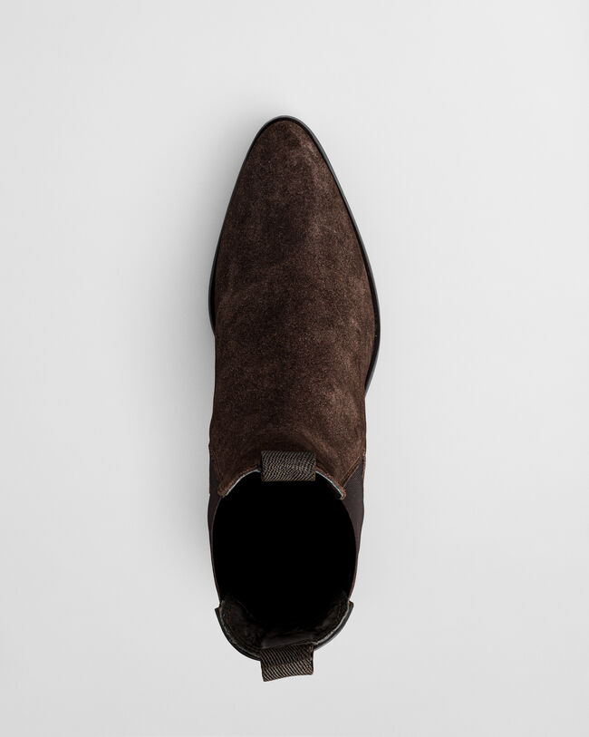 St Broomly Suede Chelsea Boots