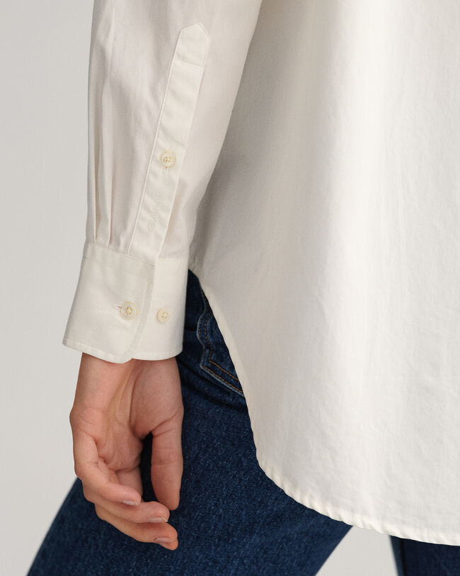 Relaxed Fit Luxury Poplin Shirt