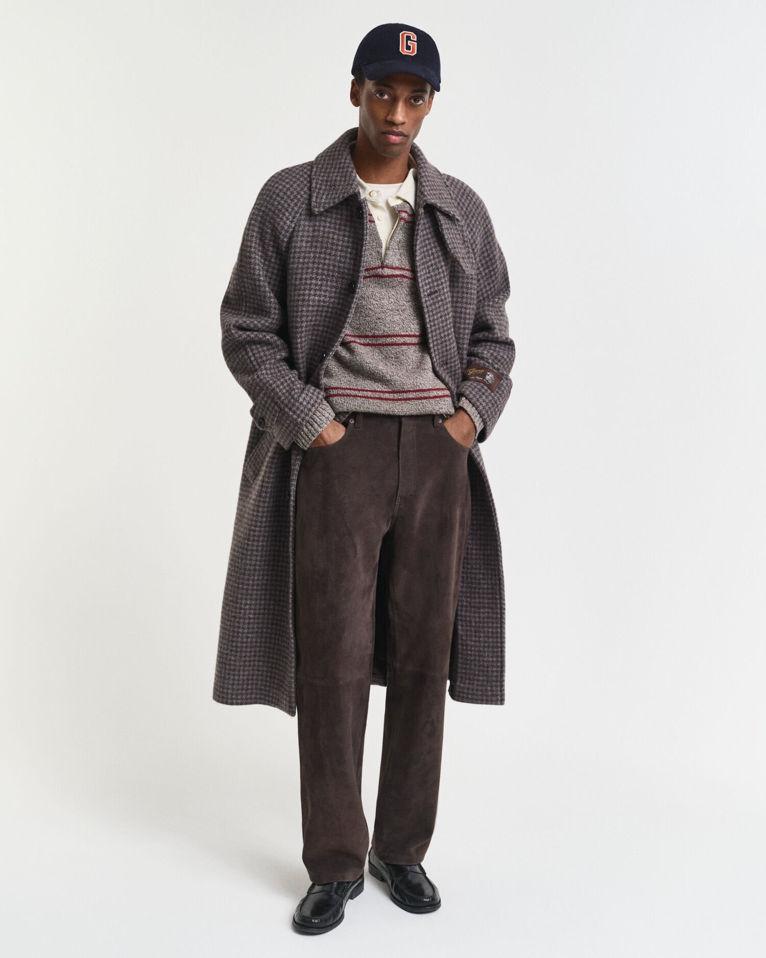 Suede Straight Fit Jeans