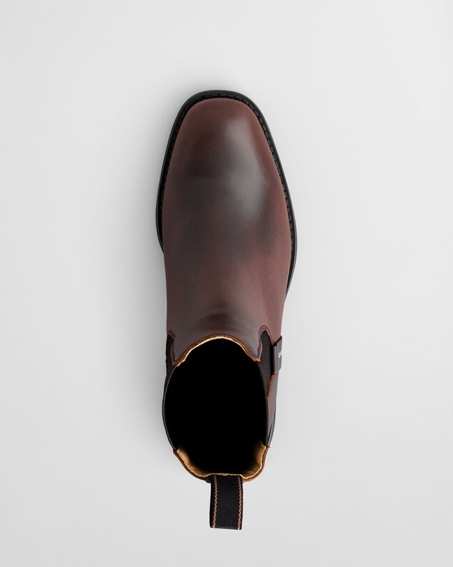 Fayy Leather Chelsea Boots