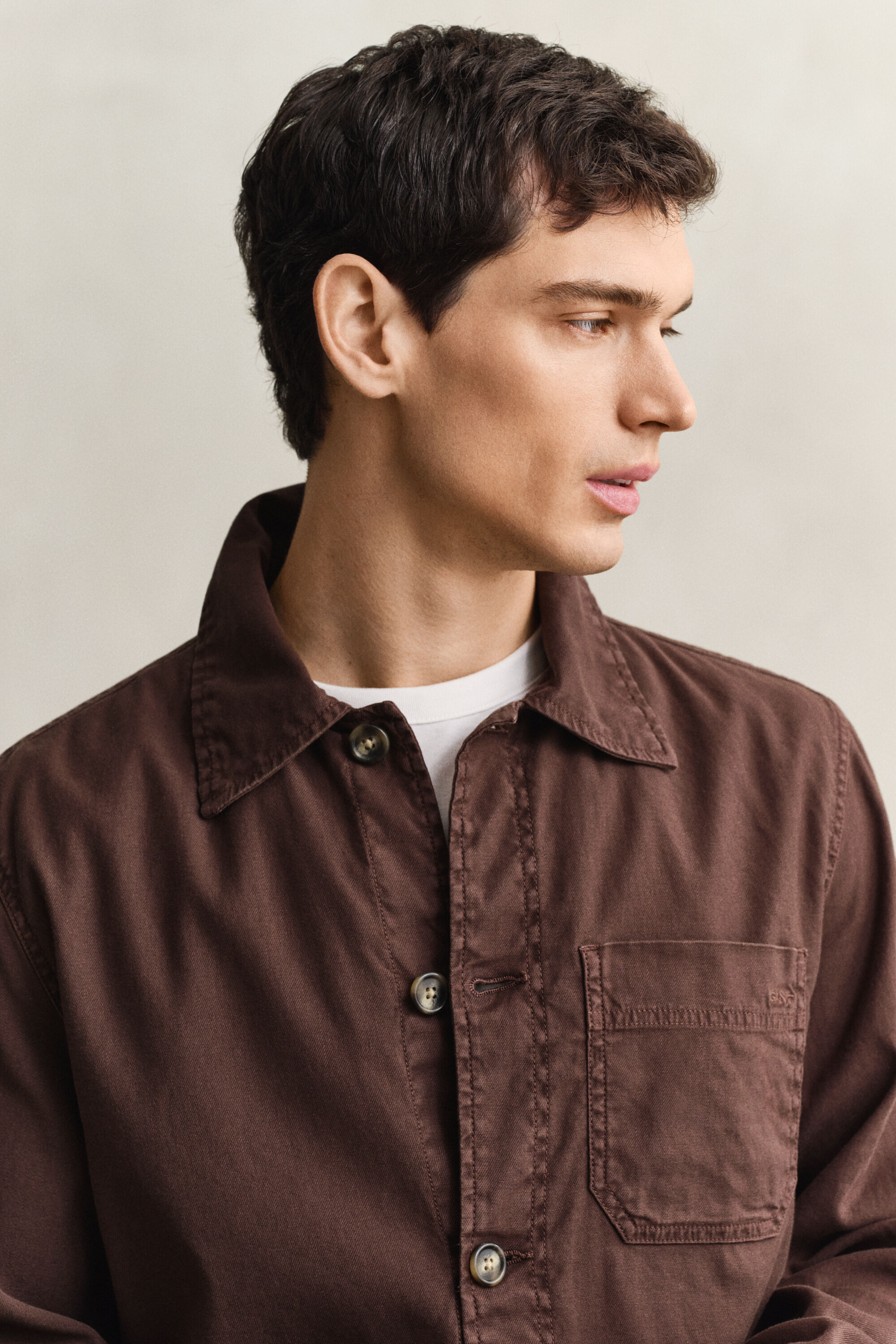 Linen Blend Overshirt
