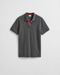 Contrast Piqué Polo Shirt