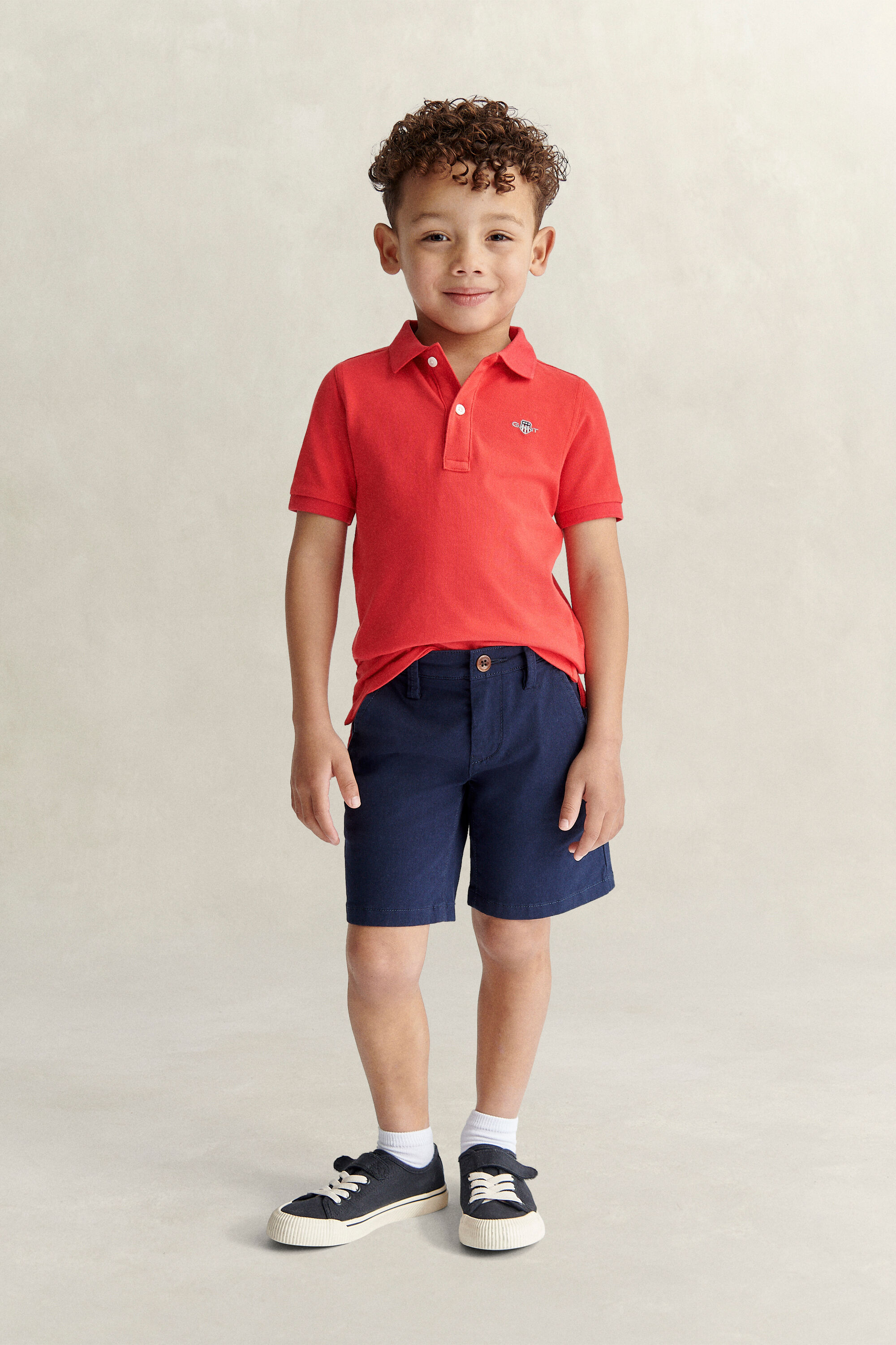 Kids Shield Piqué Polo Shirt