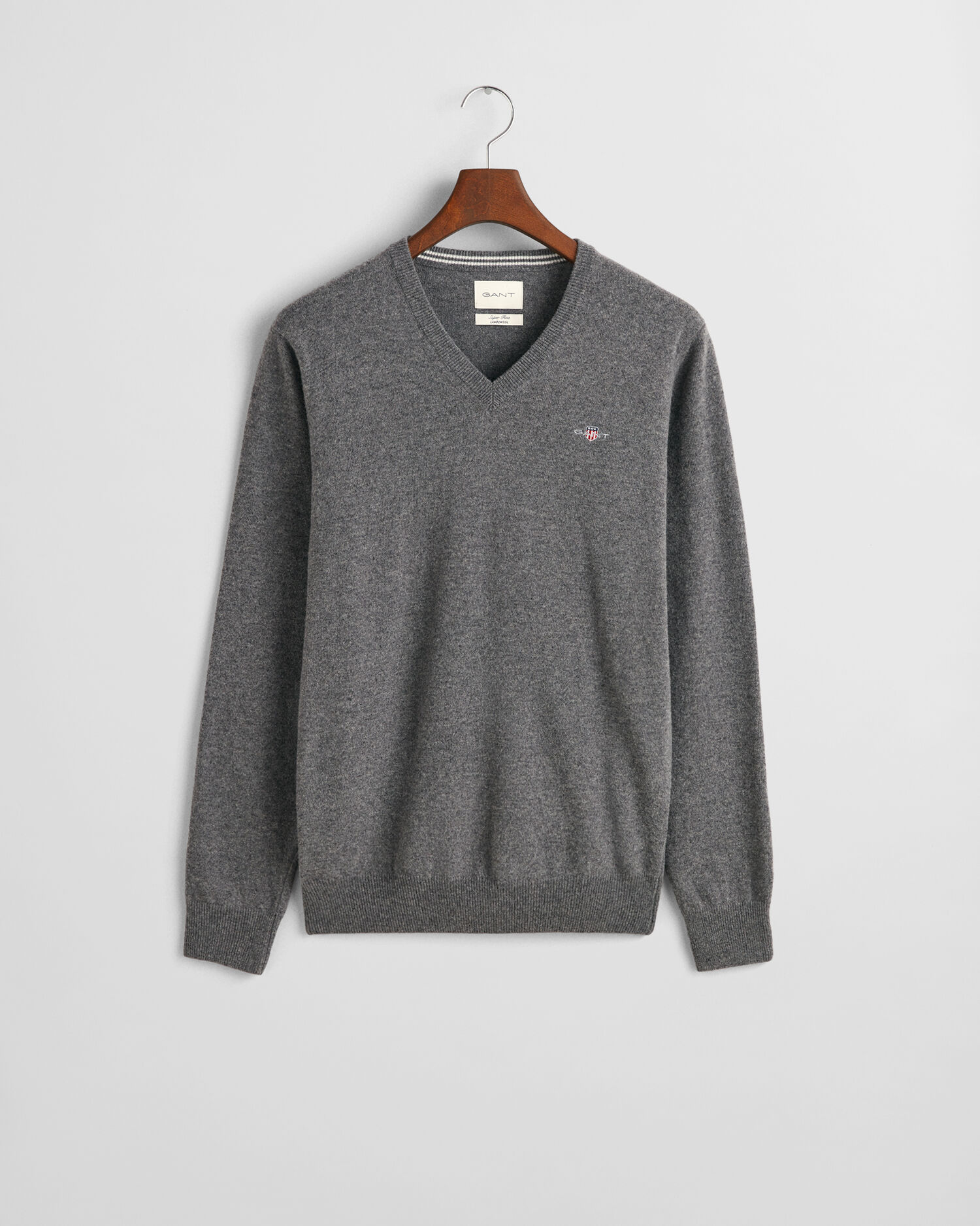 Superfine Lambswool V-Neck Sweater