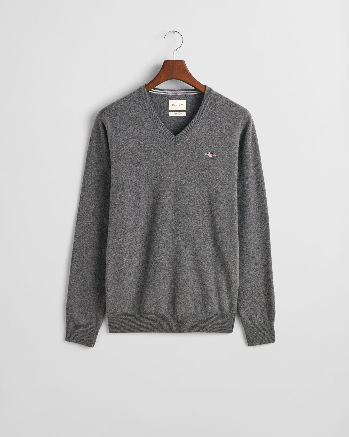 Superfine Lambswool V-Neck Sweater