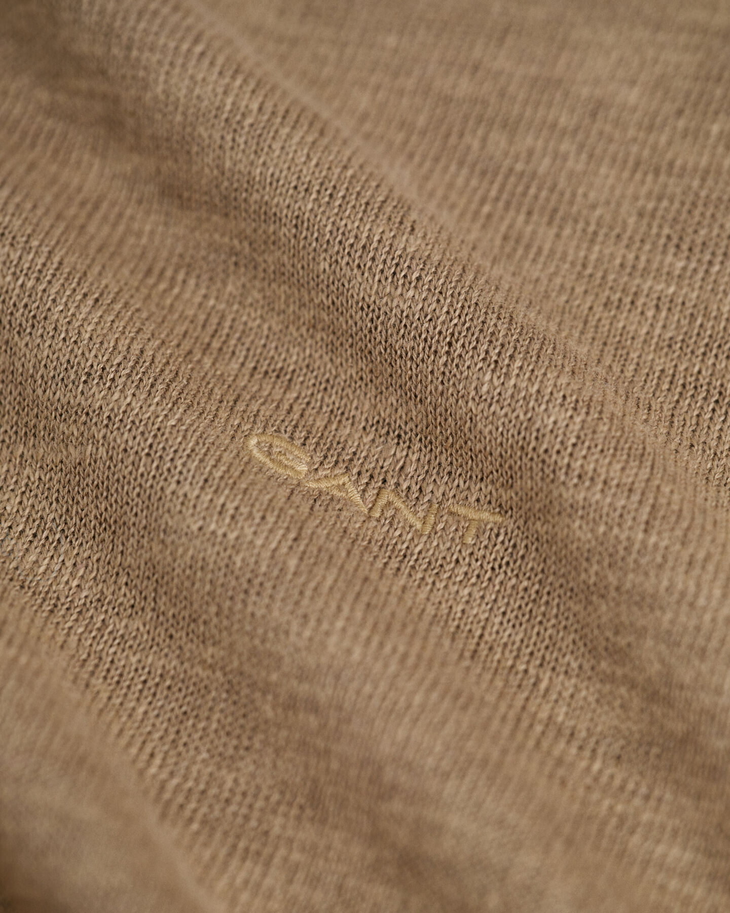 Knitted Cotton Linen T-Shirt