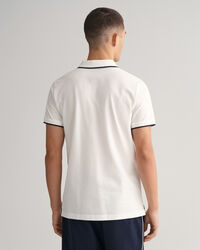 Contrast Tipped Piqu&eacute; Polo Shirt