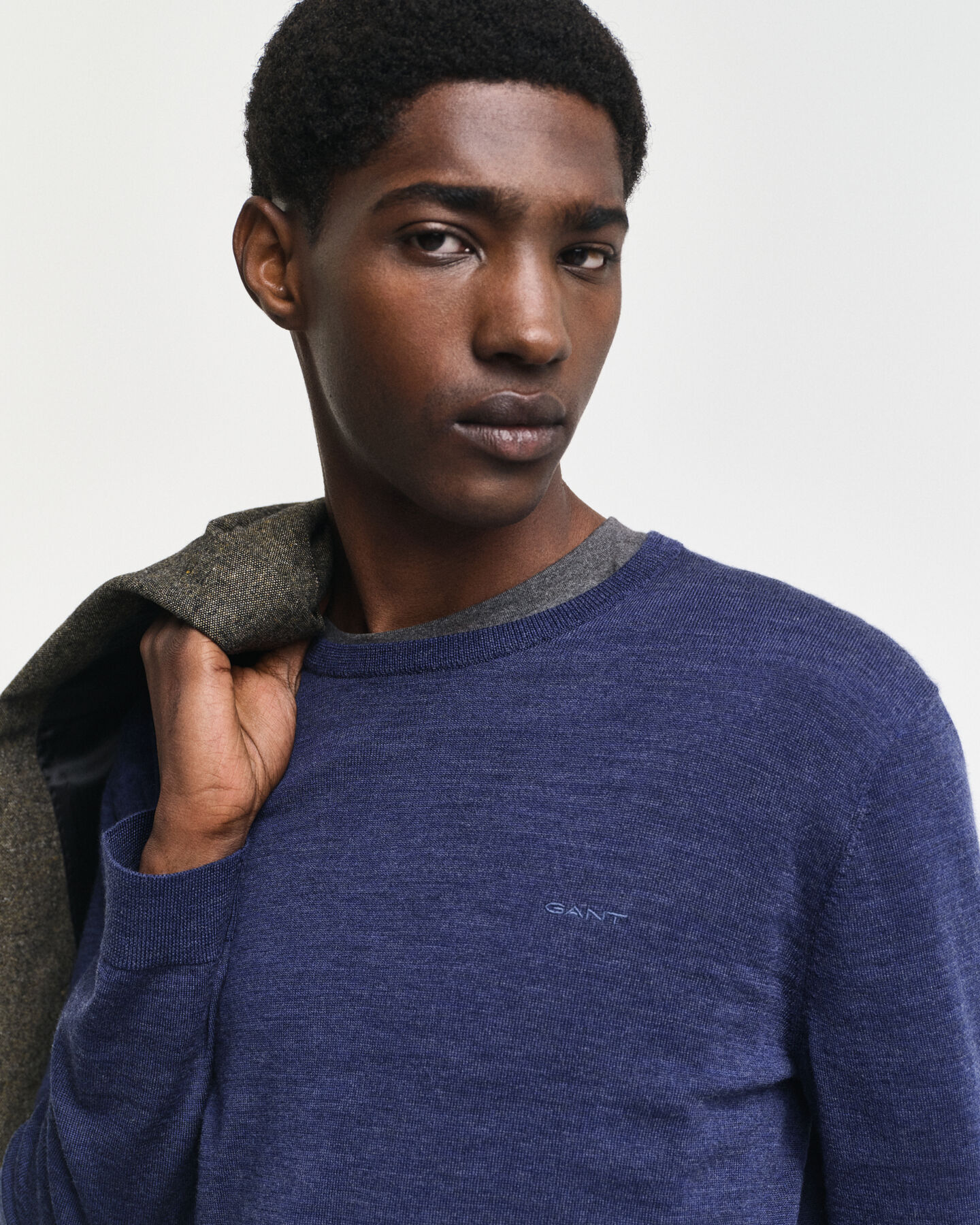 Extra Fine Merino Wool Crew Neck Sweater