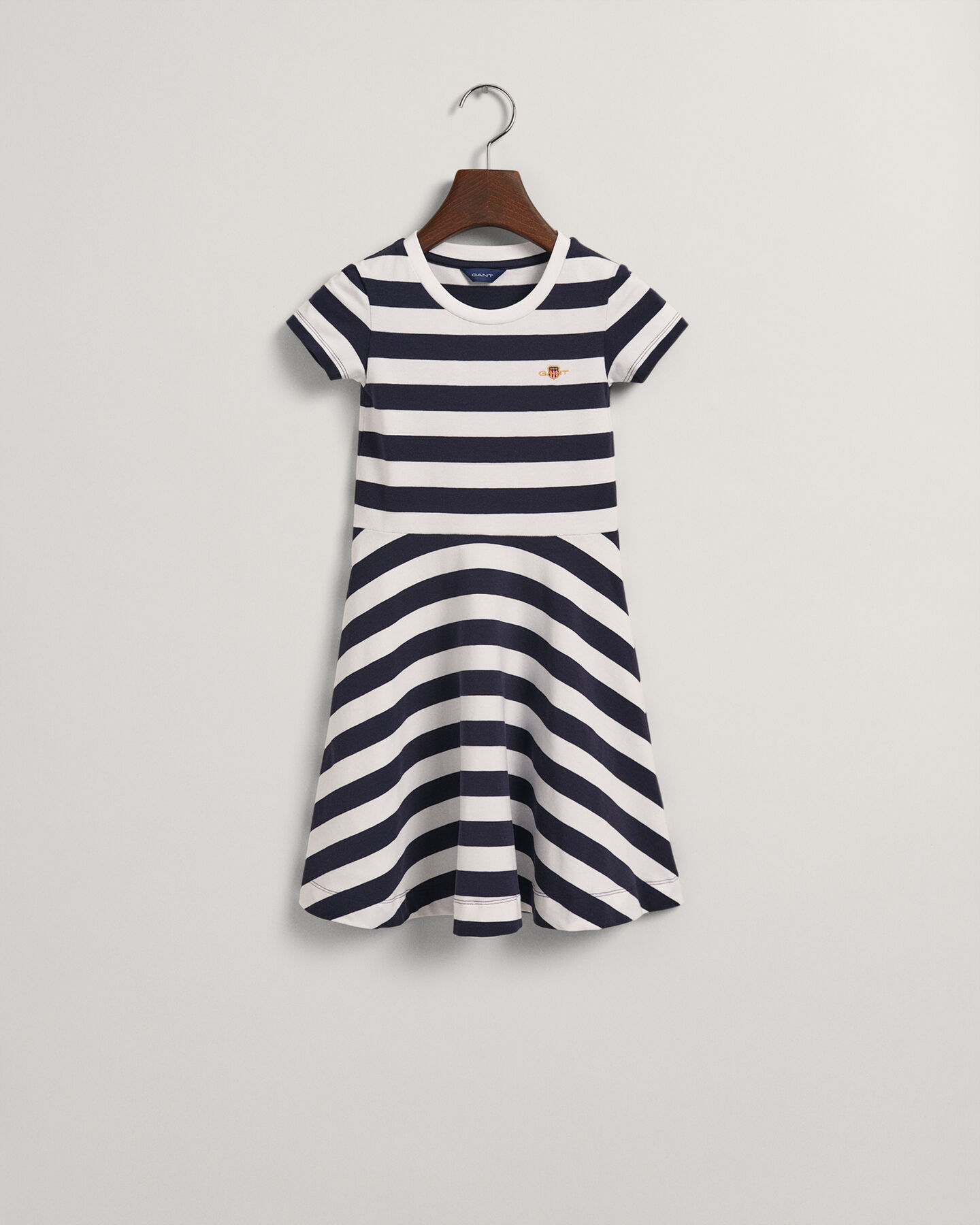 Girls Striped Spin Dress