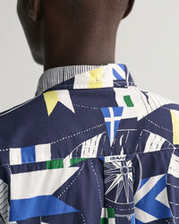 Relaxed Fit Sailing Print Shirt