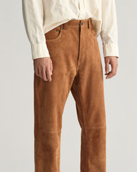 Suede Jeans