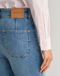 Regular Fit Gingham Poplin Shirt