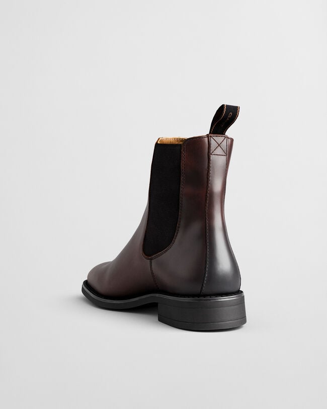Fayy Leather Chelsea Boots