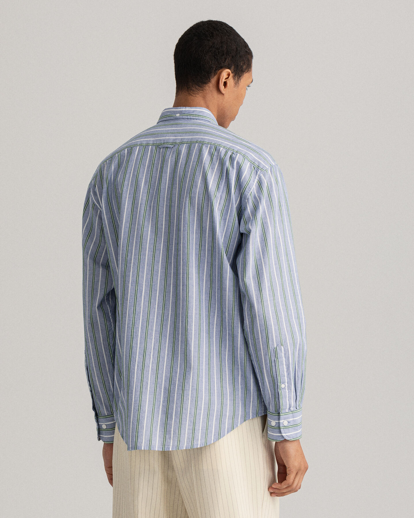 Relaxed Fit Fil-&agrave;-Fil Shirt