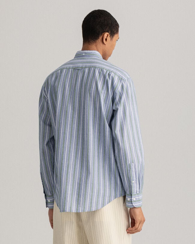 Relaxed Fit Fil-&agrave;-Fil Shirt