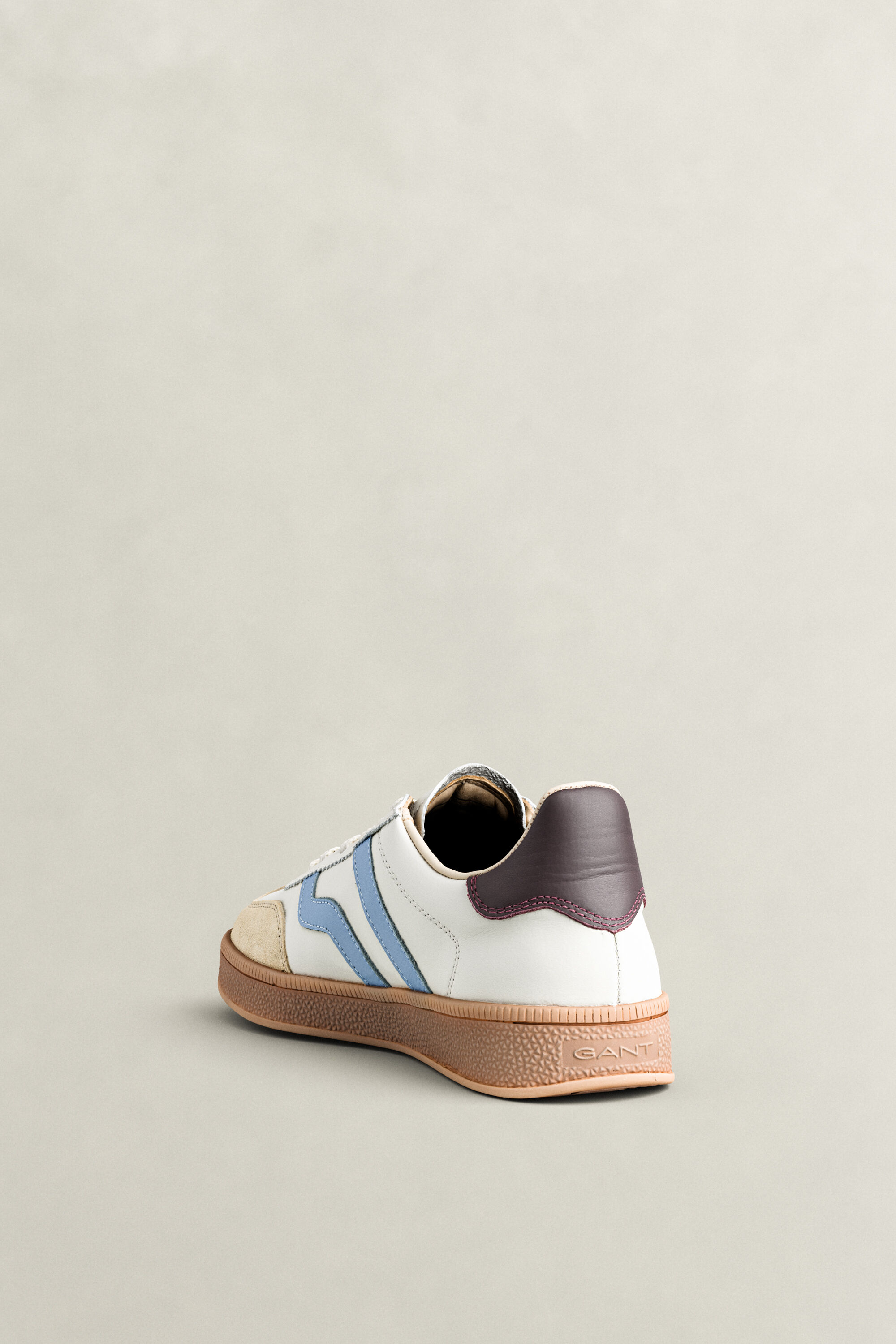 Cuzima Leather Sneakers — RICH BLUE
