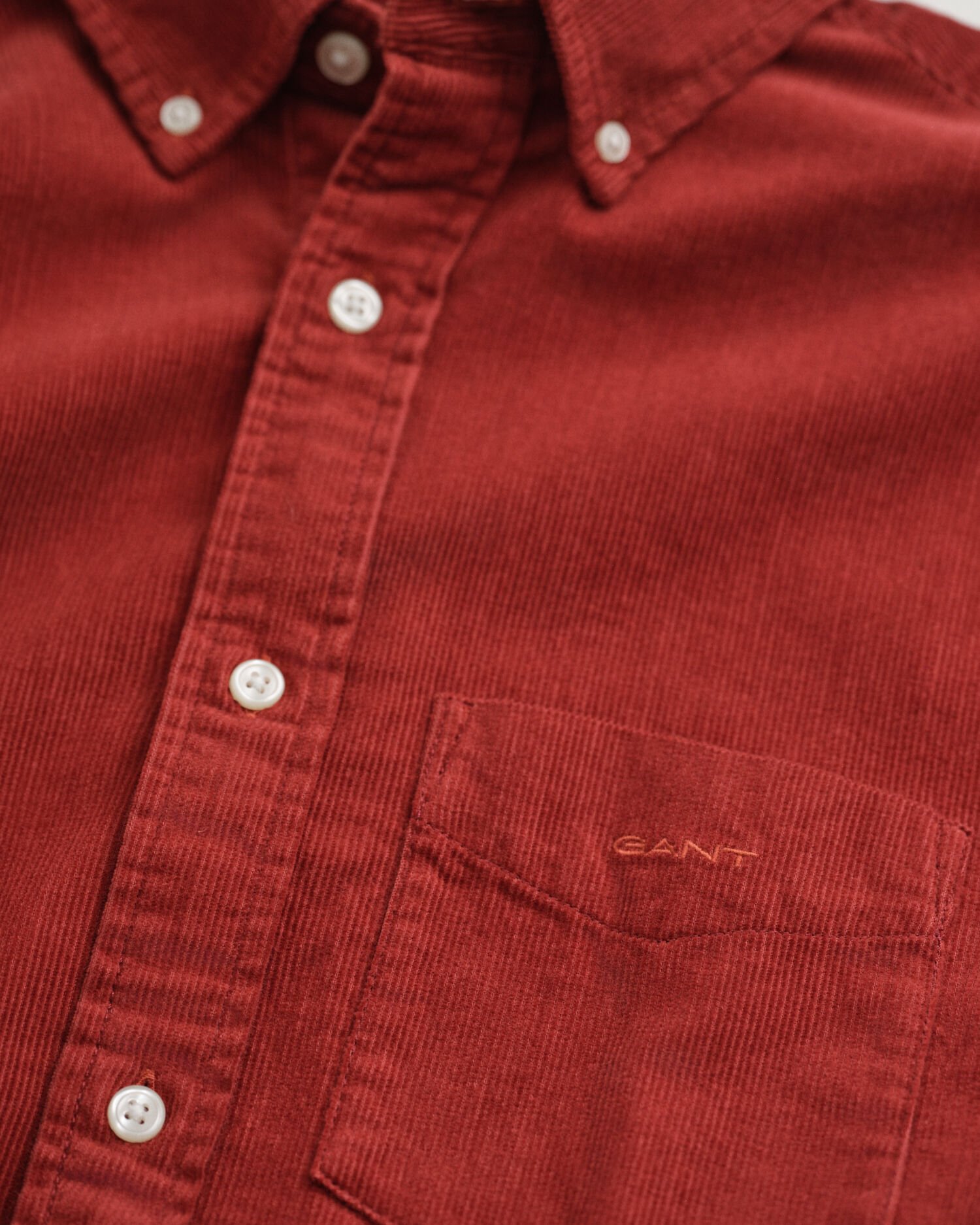 Regular Fit Corduroy Shirt