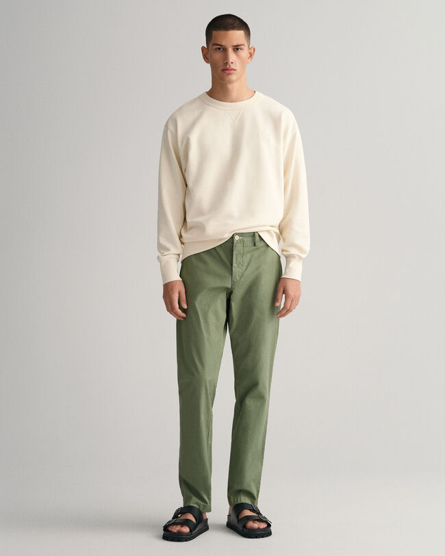 Hallden Slim Fit Sunfaded Chinos