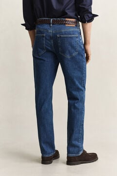 Regular Clean Wash Jeans — MID BLUE VINTAGE 4