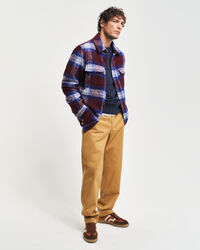 Embossed Crew Neck Sweatshirt