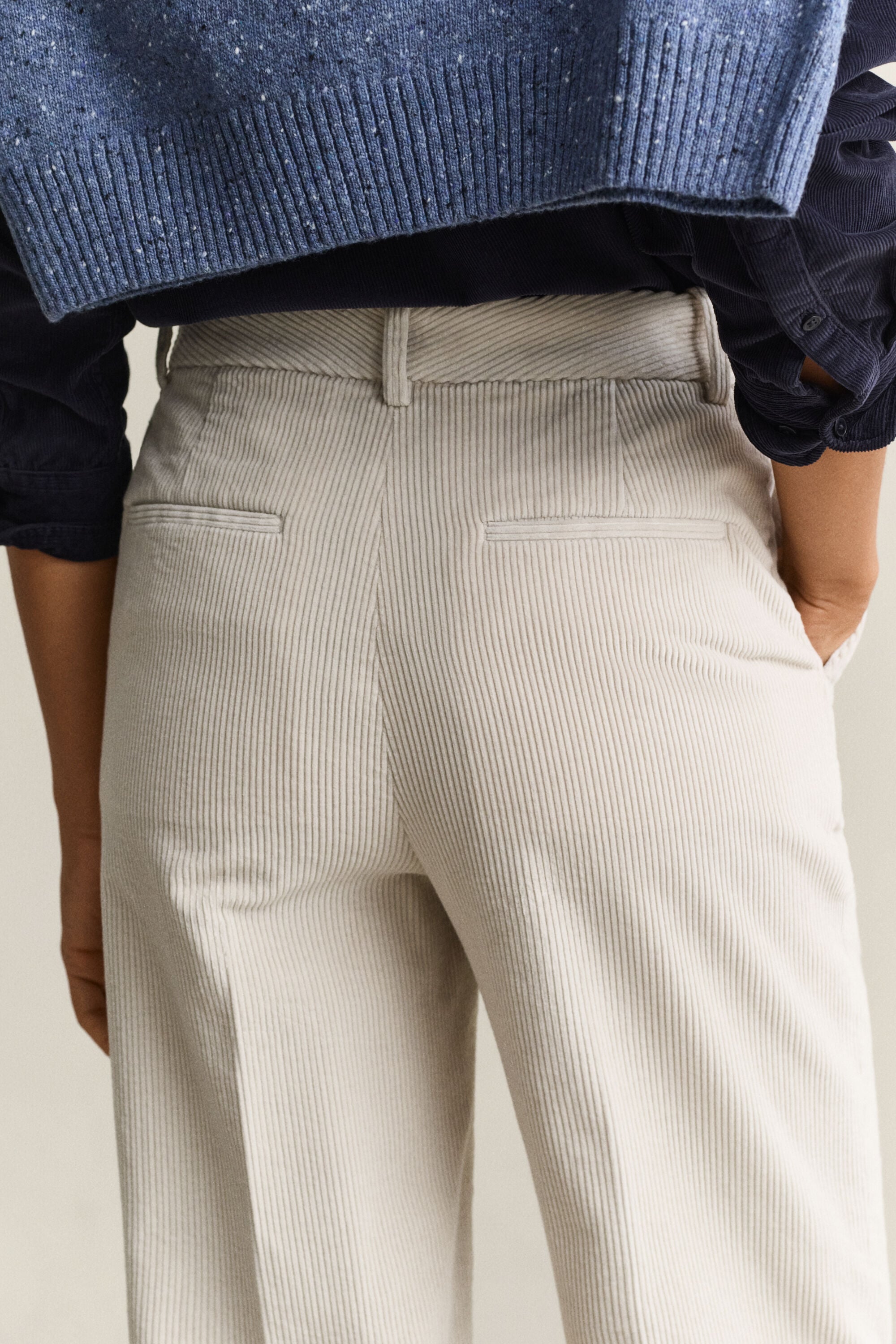 Tailored Corduroy Pants
