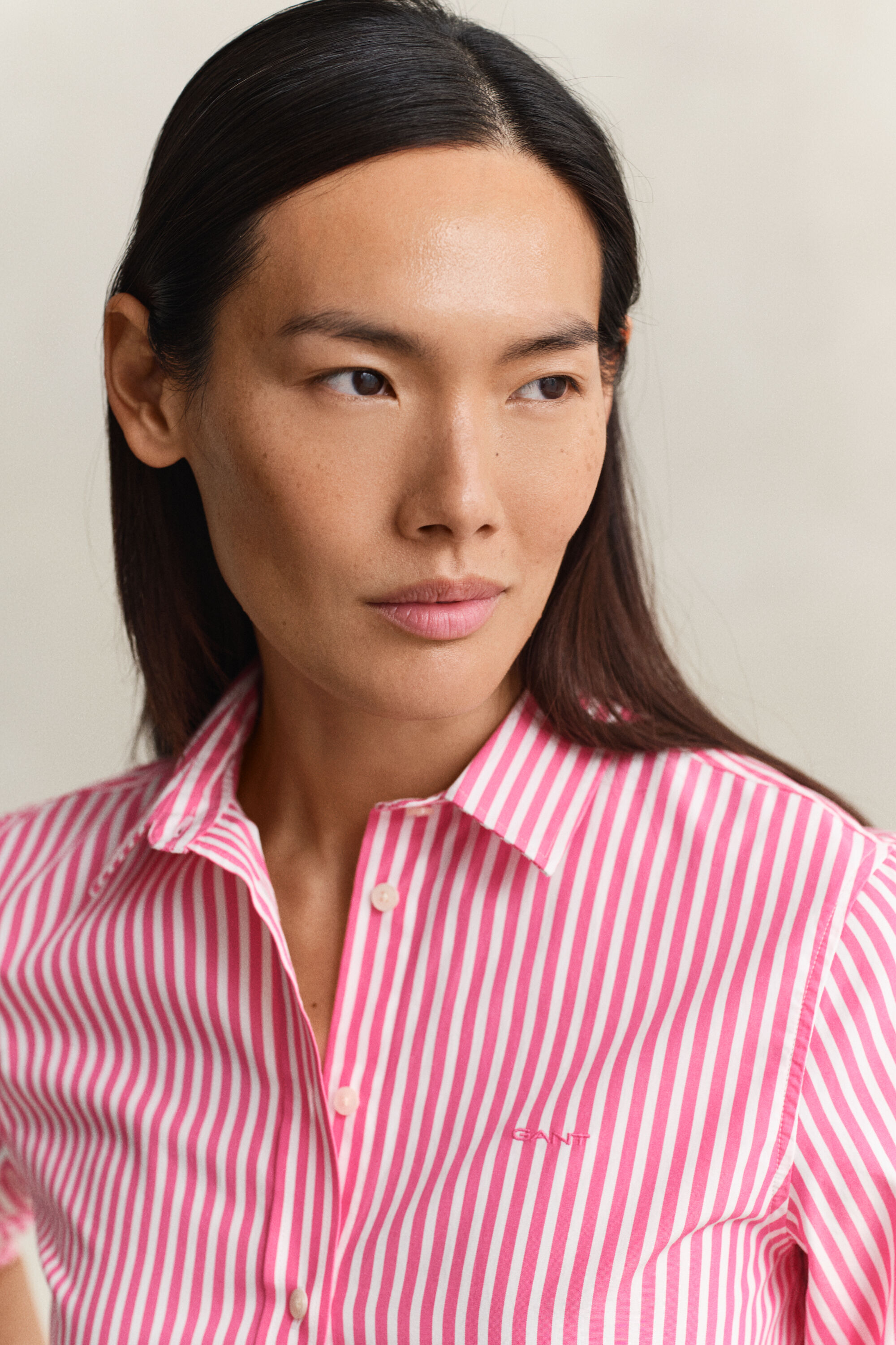 Regular Fit Classic Striped Poplin Shirt