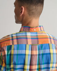 Regular Fit Colorful Madras Shirt
