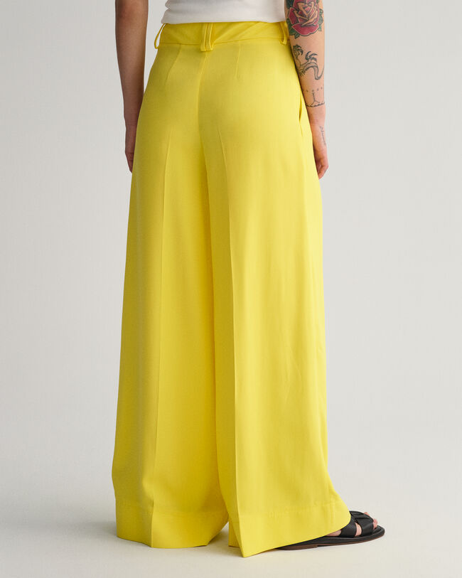 Wide Leg Fluid Pants