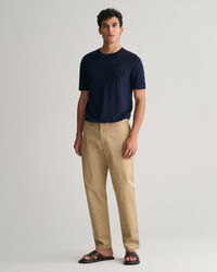 Knitted Cotton Linen T-Shirt