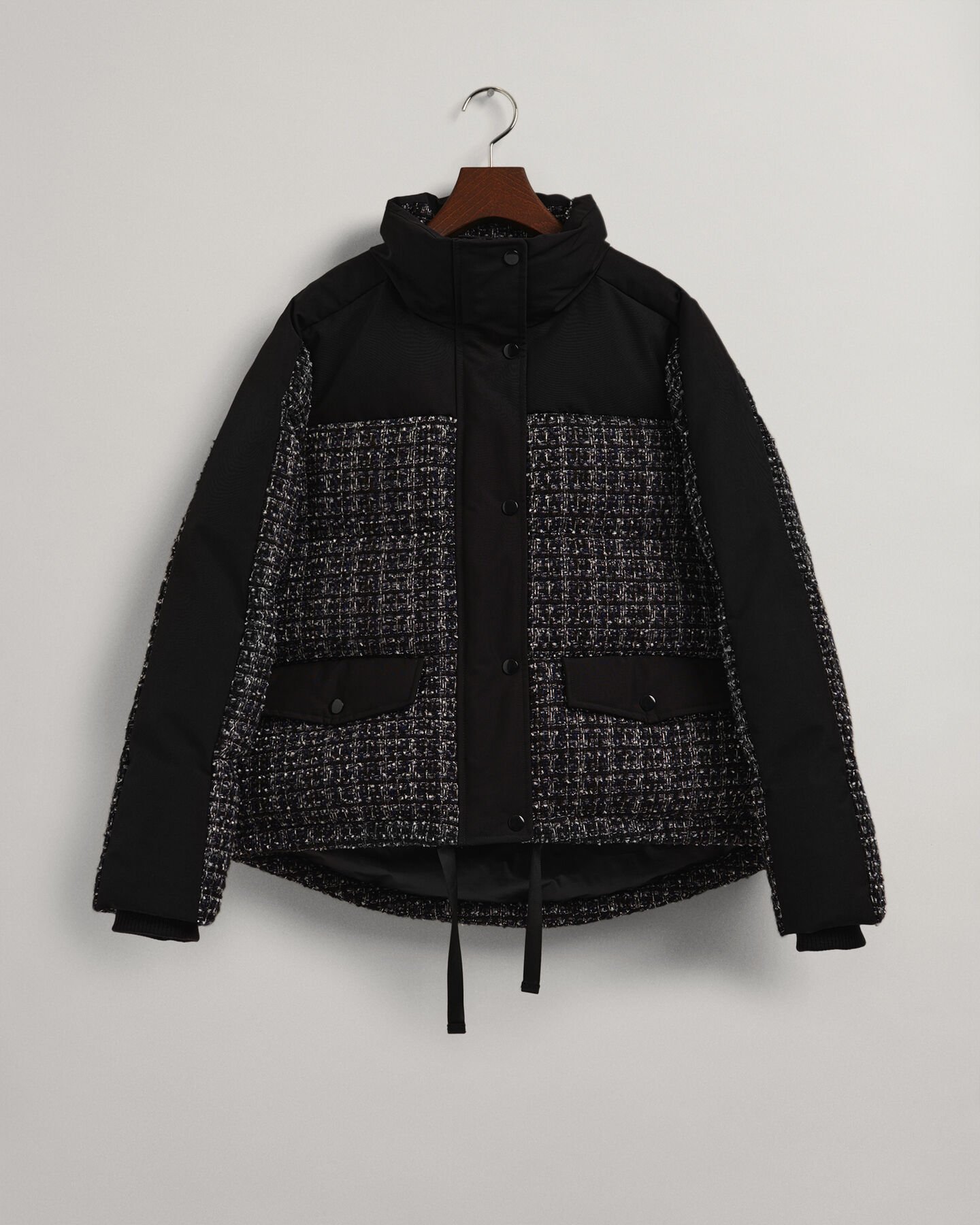 Tweed Down Jacket