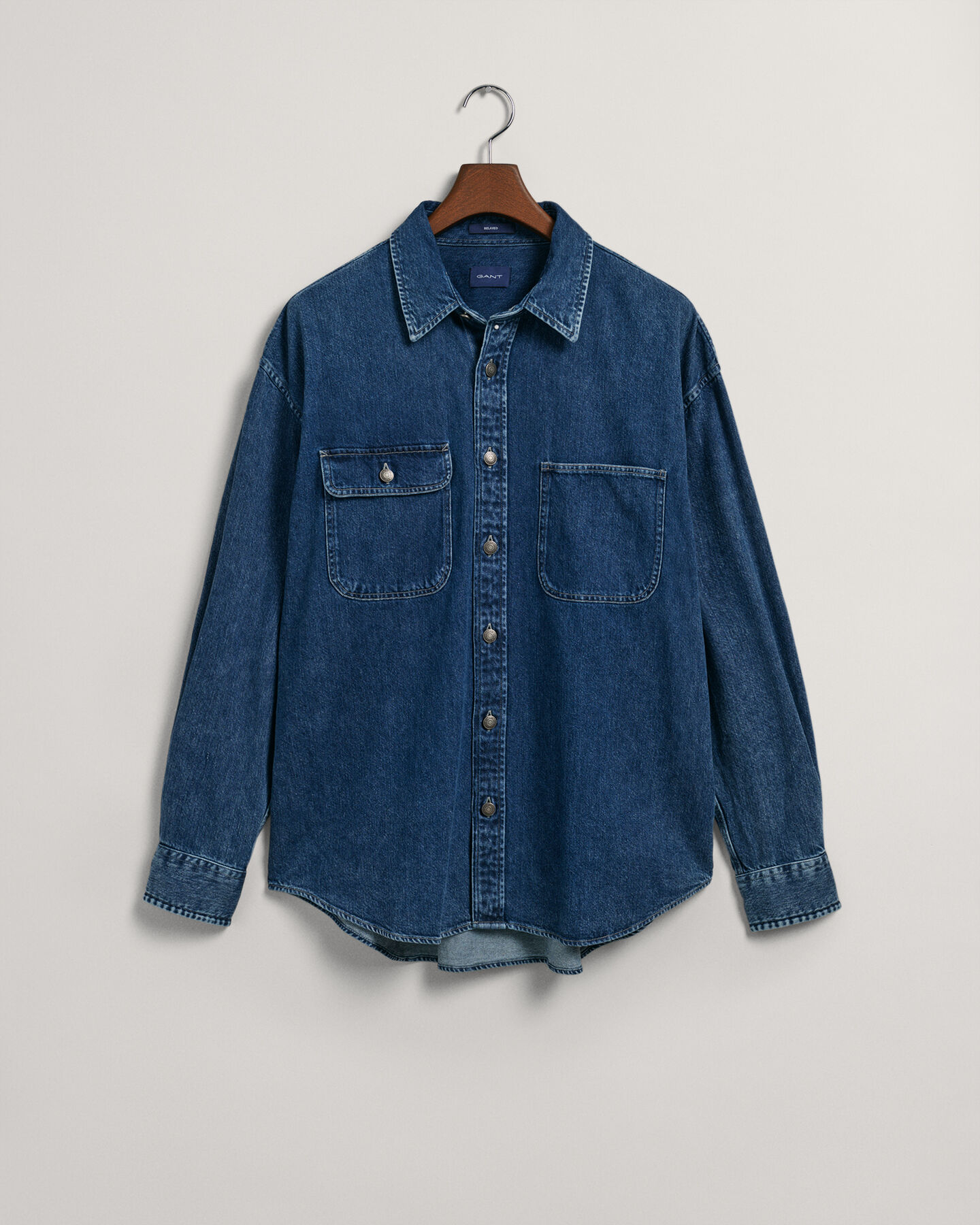 Oversized Denim Shirt