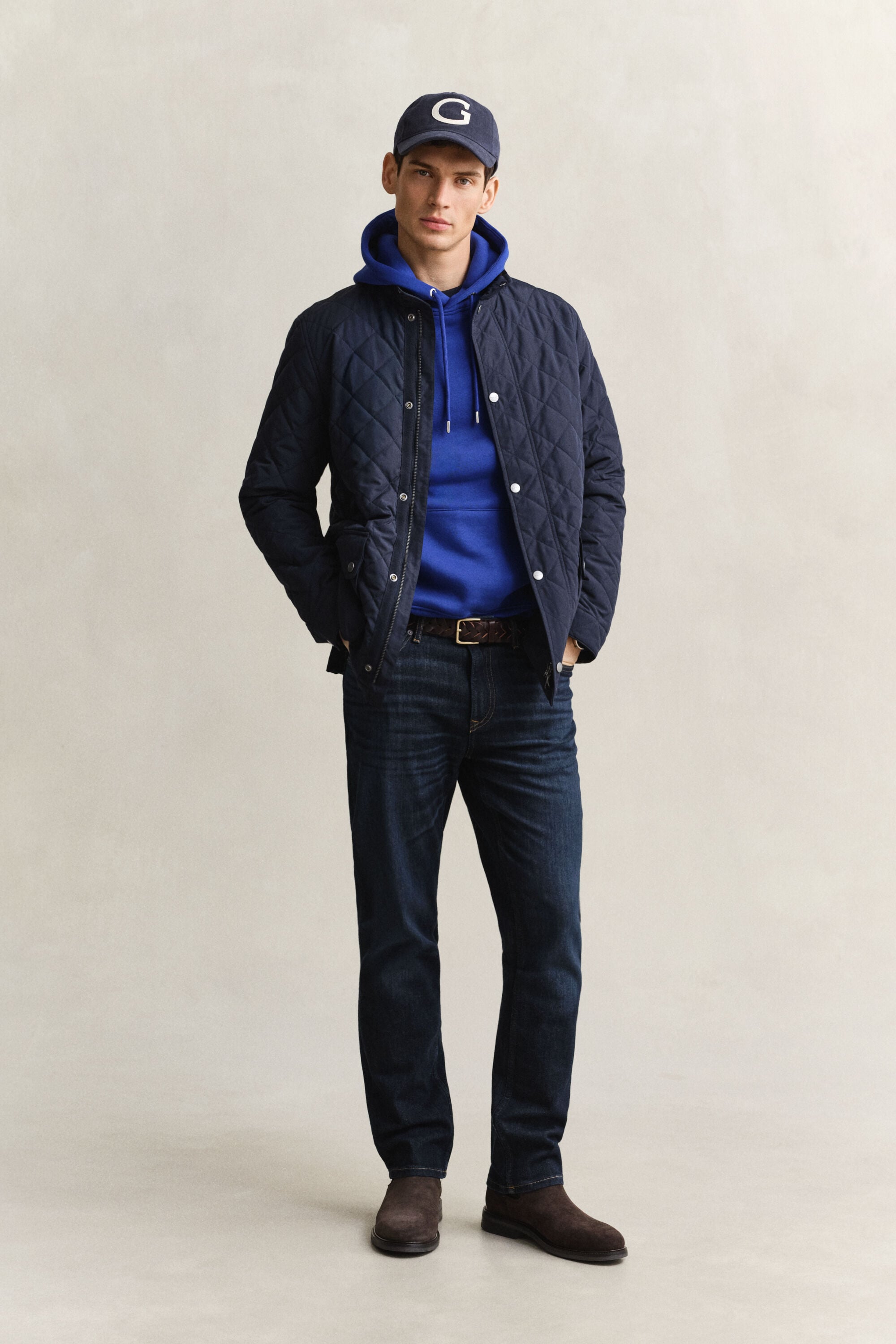 Quilted Mid Jacket