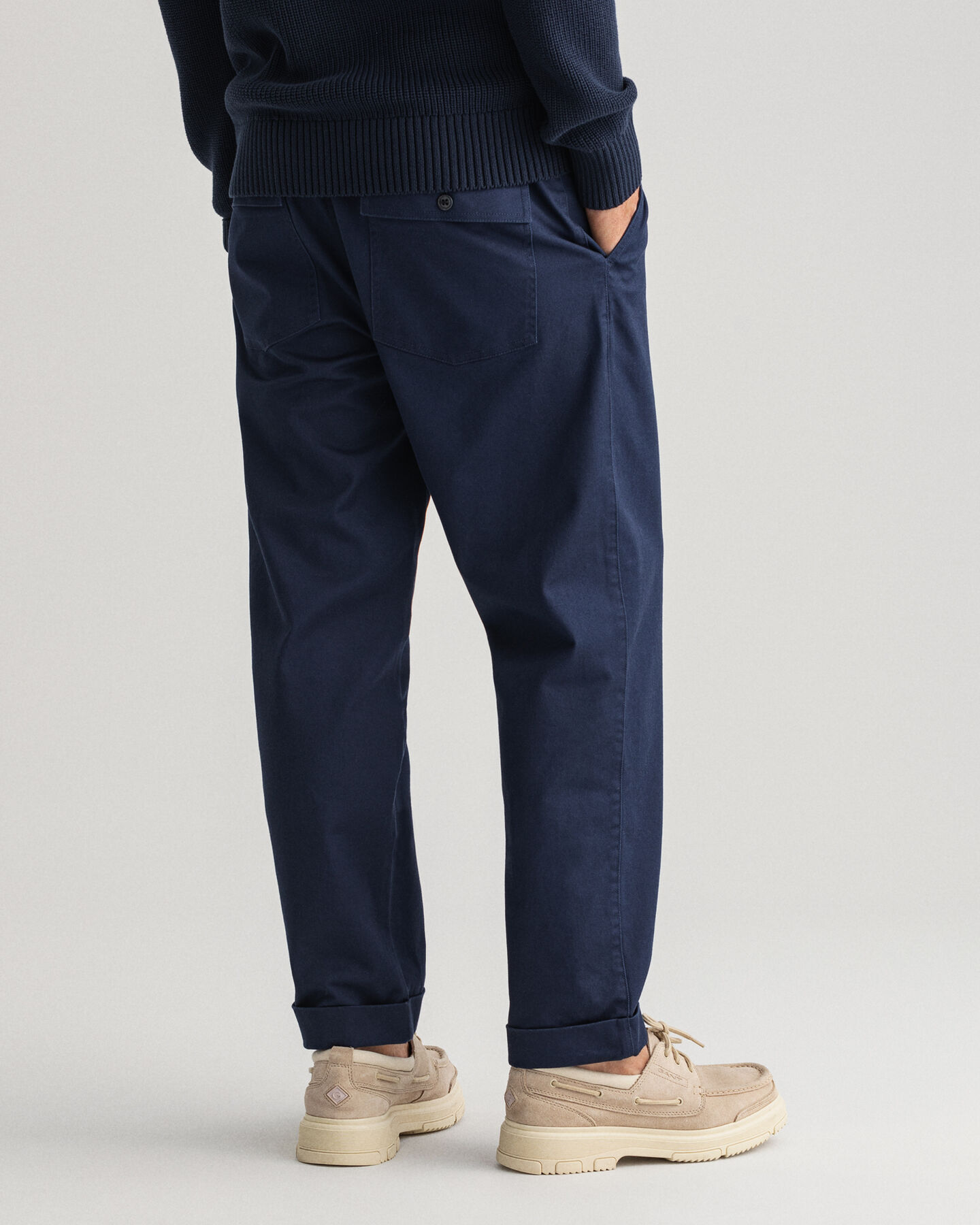 Tapered Cotton Chinos