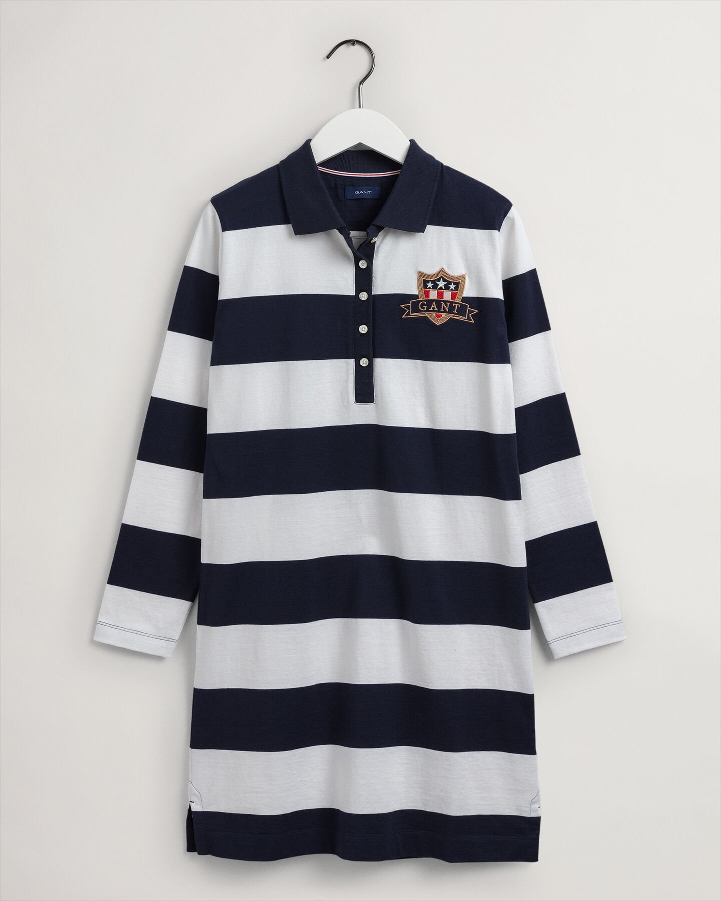 Banner Shield Polo Dress