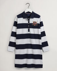 Banner Shield Polo Dress