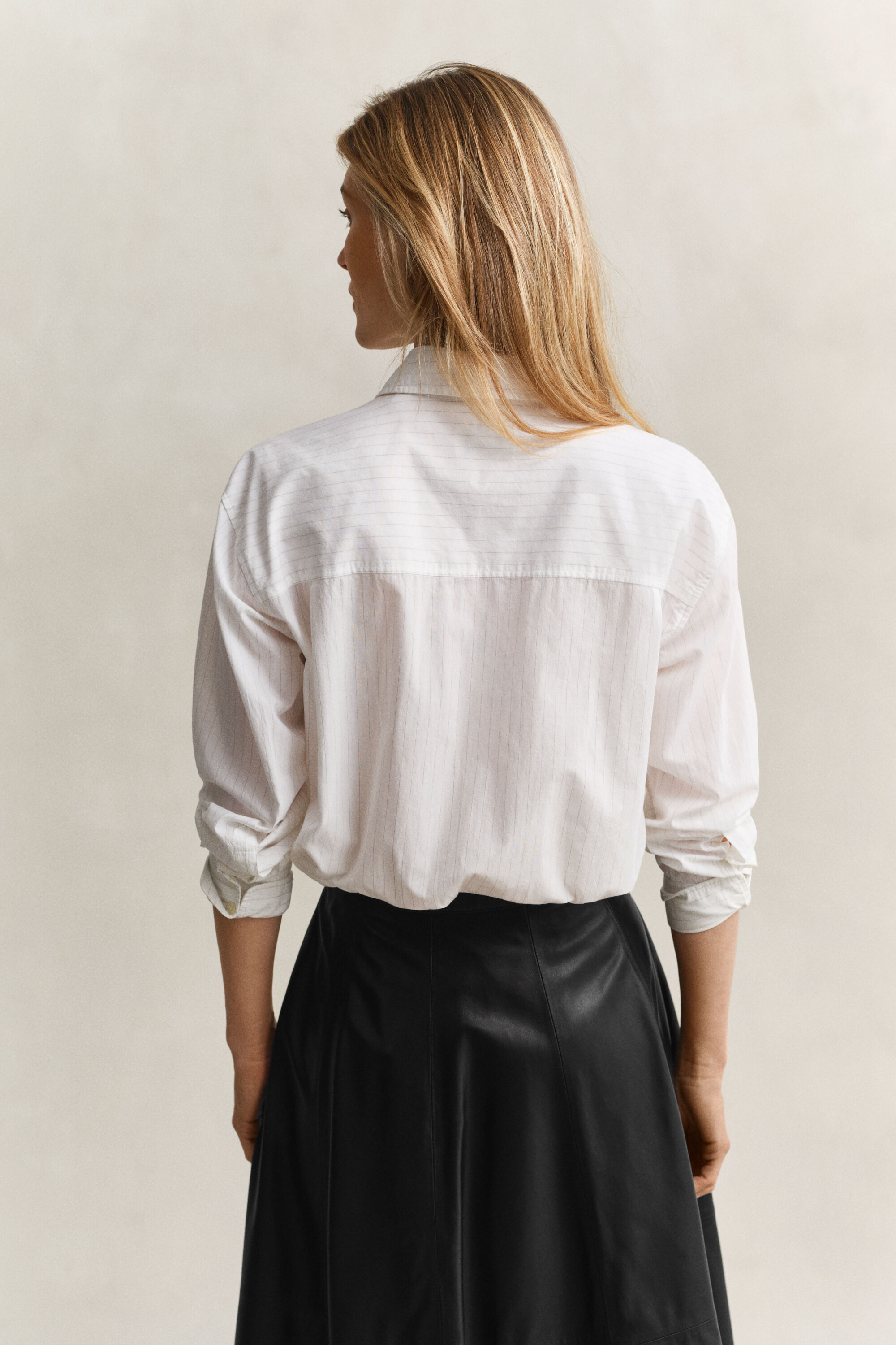 Striped Embroidered Shirt