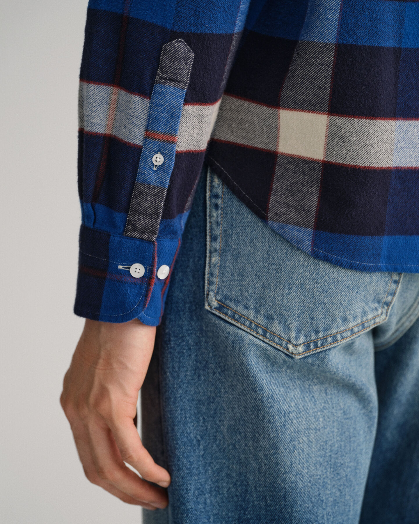 Regular Fit Flannel Plaid Shirt