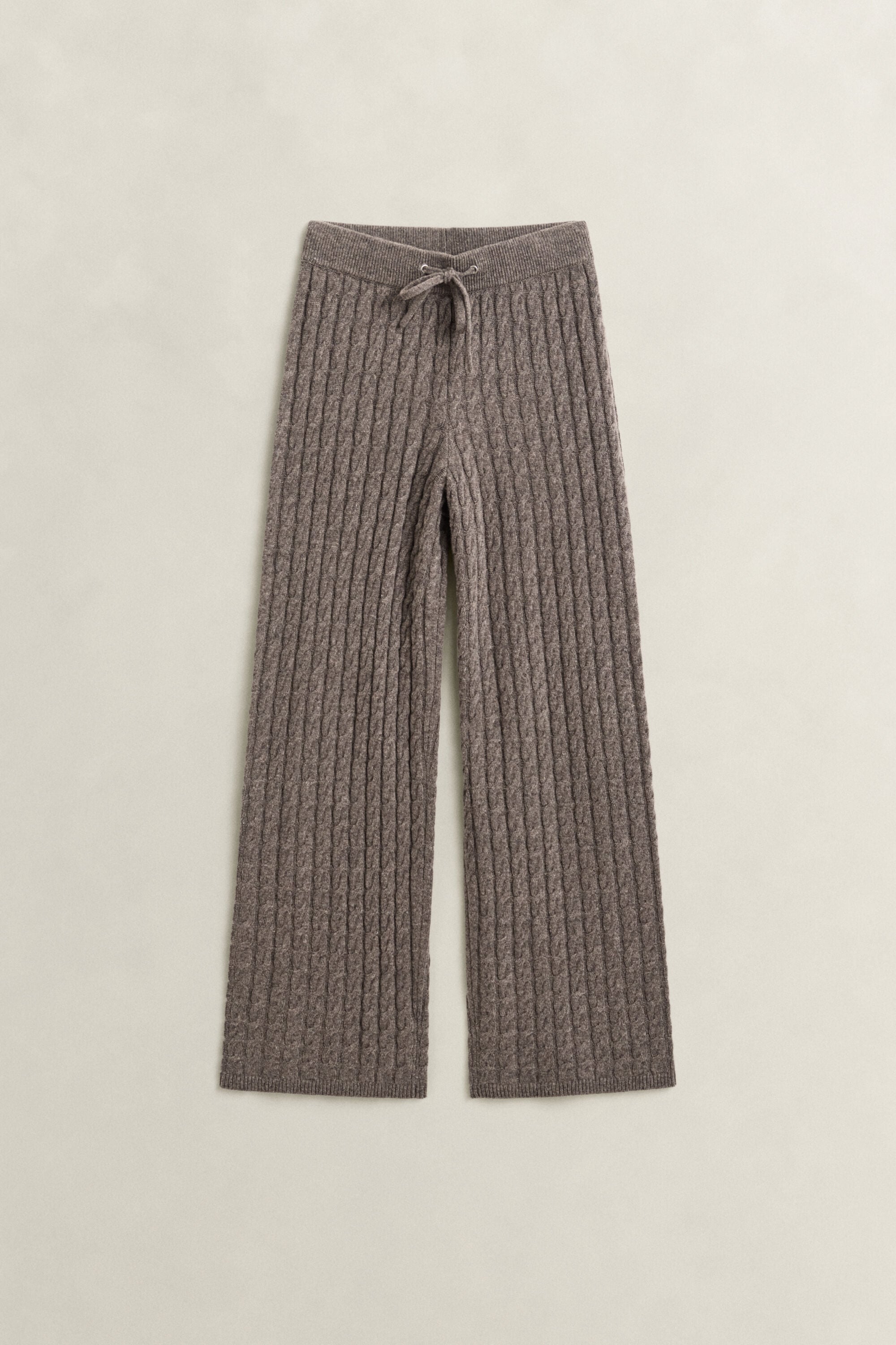 Wool Cashmere Blend Pants