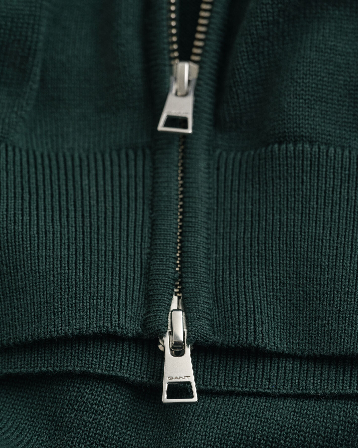 Casual Cotton Zip Cardigan