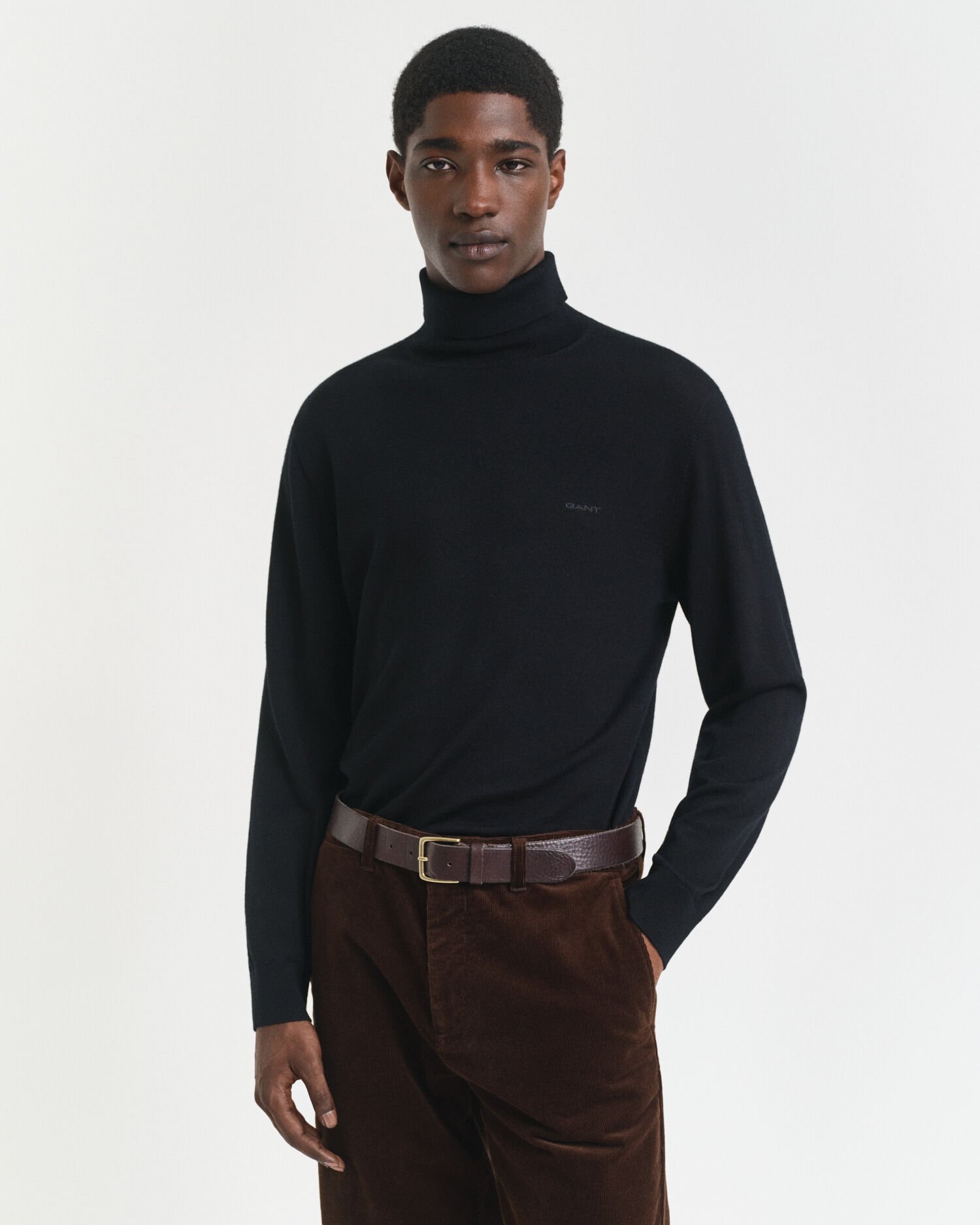 Extra Fine Merino Wool Turtleneck Sweater