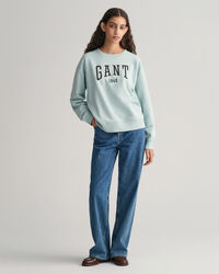 GANT Graphic Crew Neck Sweatshirt 