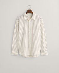Relaxed Fit Pinstriped Seersucker Shirt