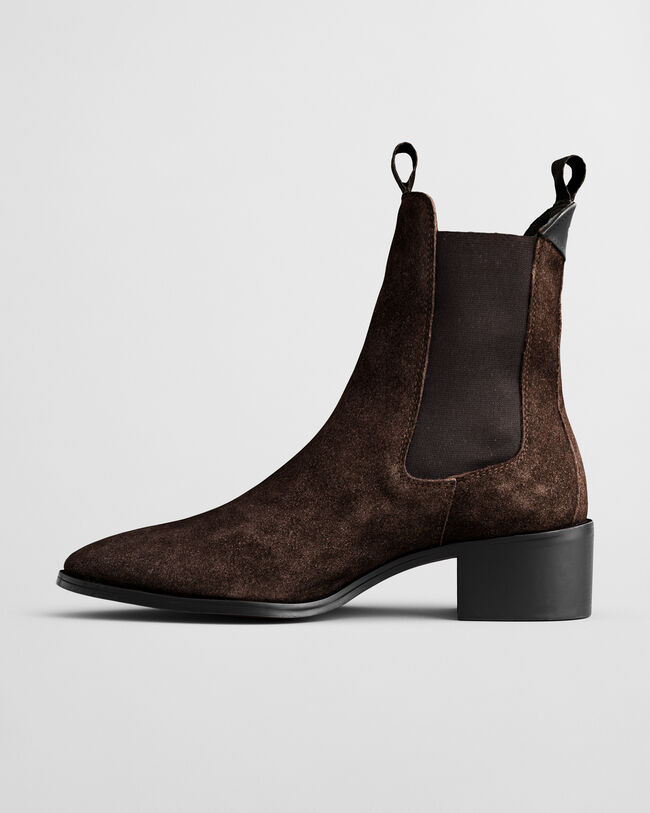 St Broomly Suede Chelsea Boots