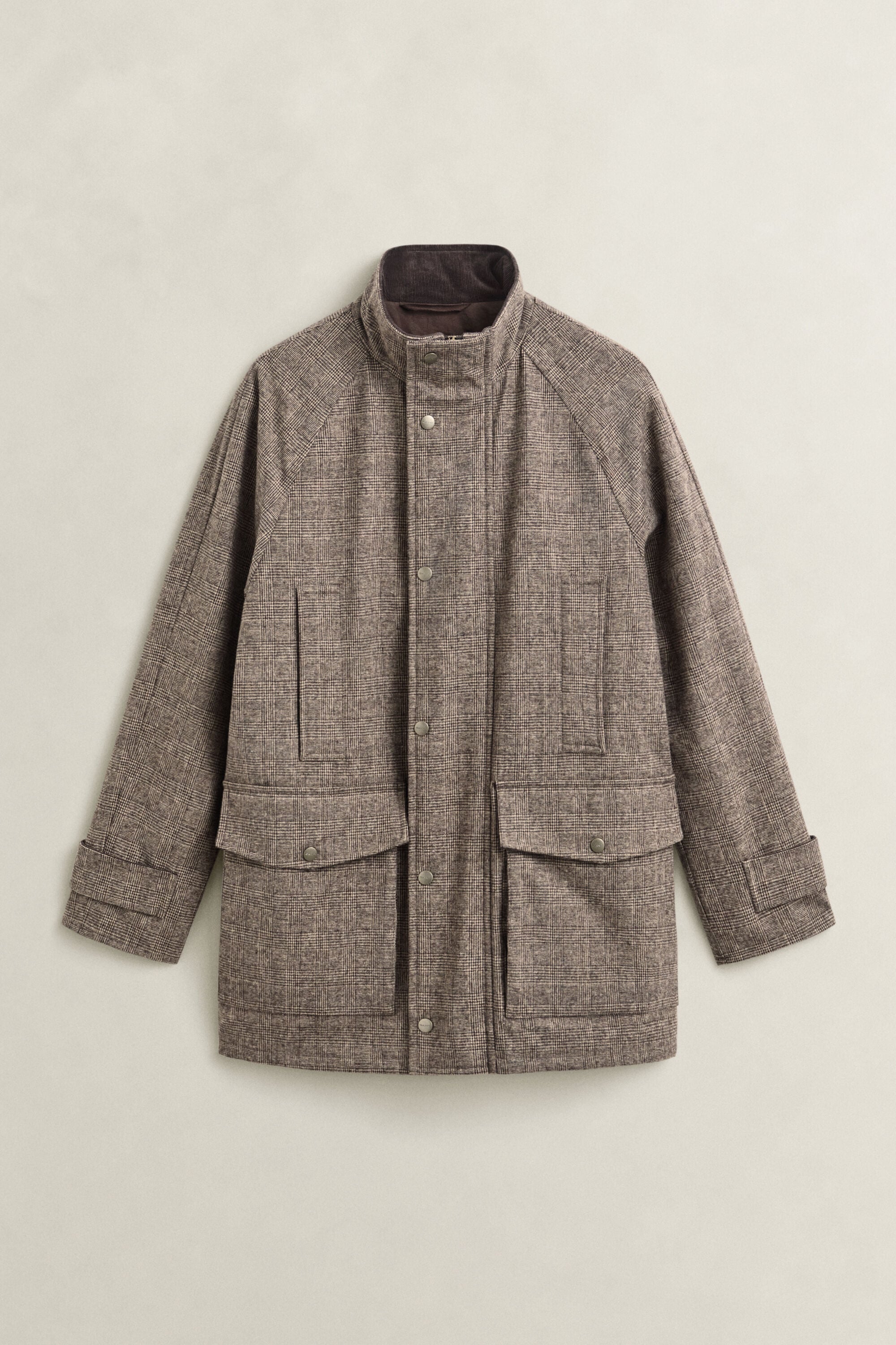 Wool Blend Double Decker Jacket