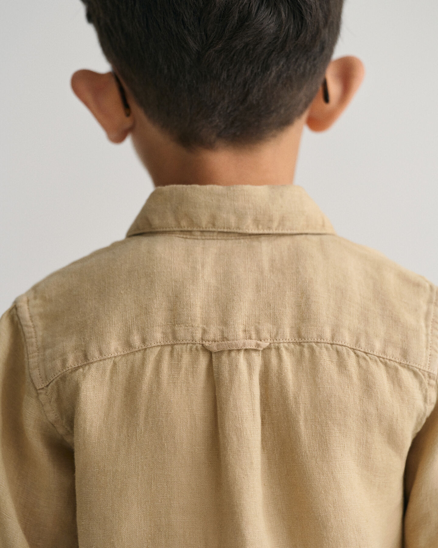 Kids Linen Short Sleeve Shirt