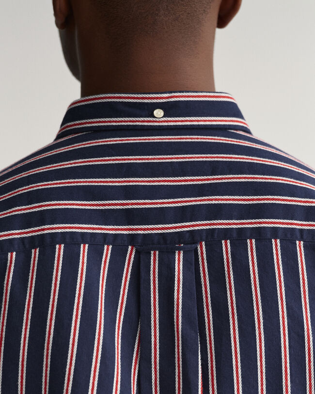 Relaxed Fit Dobby Stripe Shirt