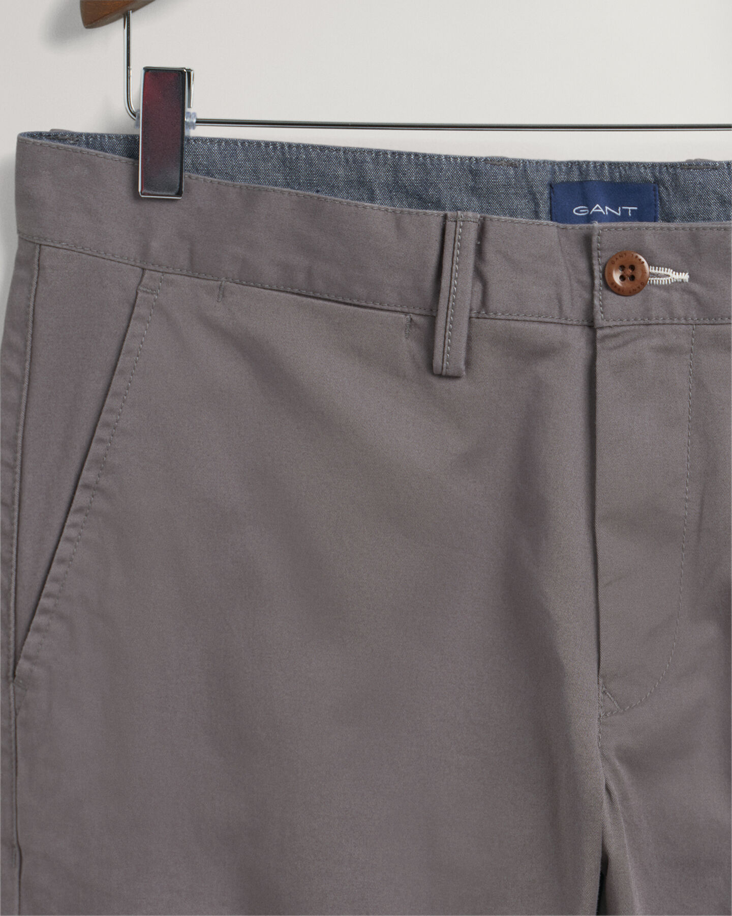 Hallden Slim Fit Twill Chinos