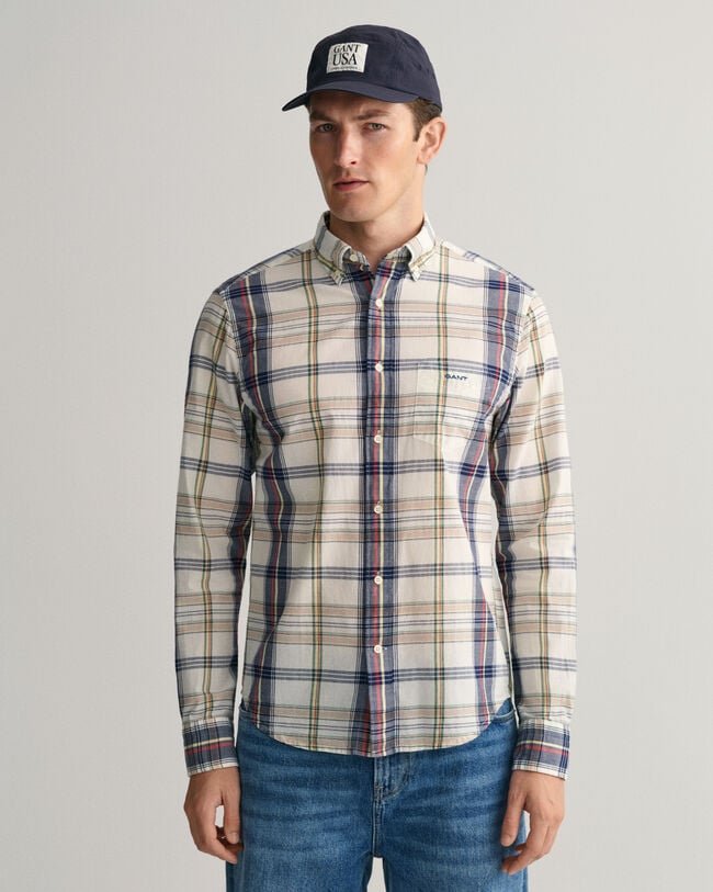 Regular Fit Indian Madras Shirt
