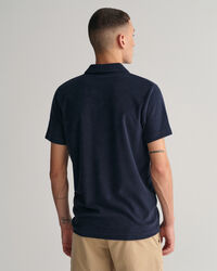 Terry Cloth Piqué Polo Shirt