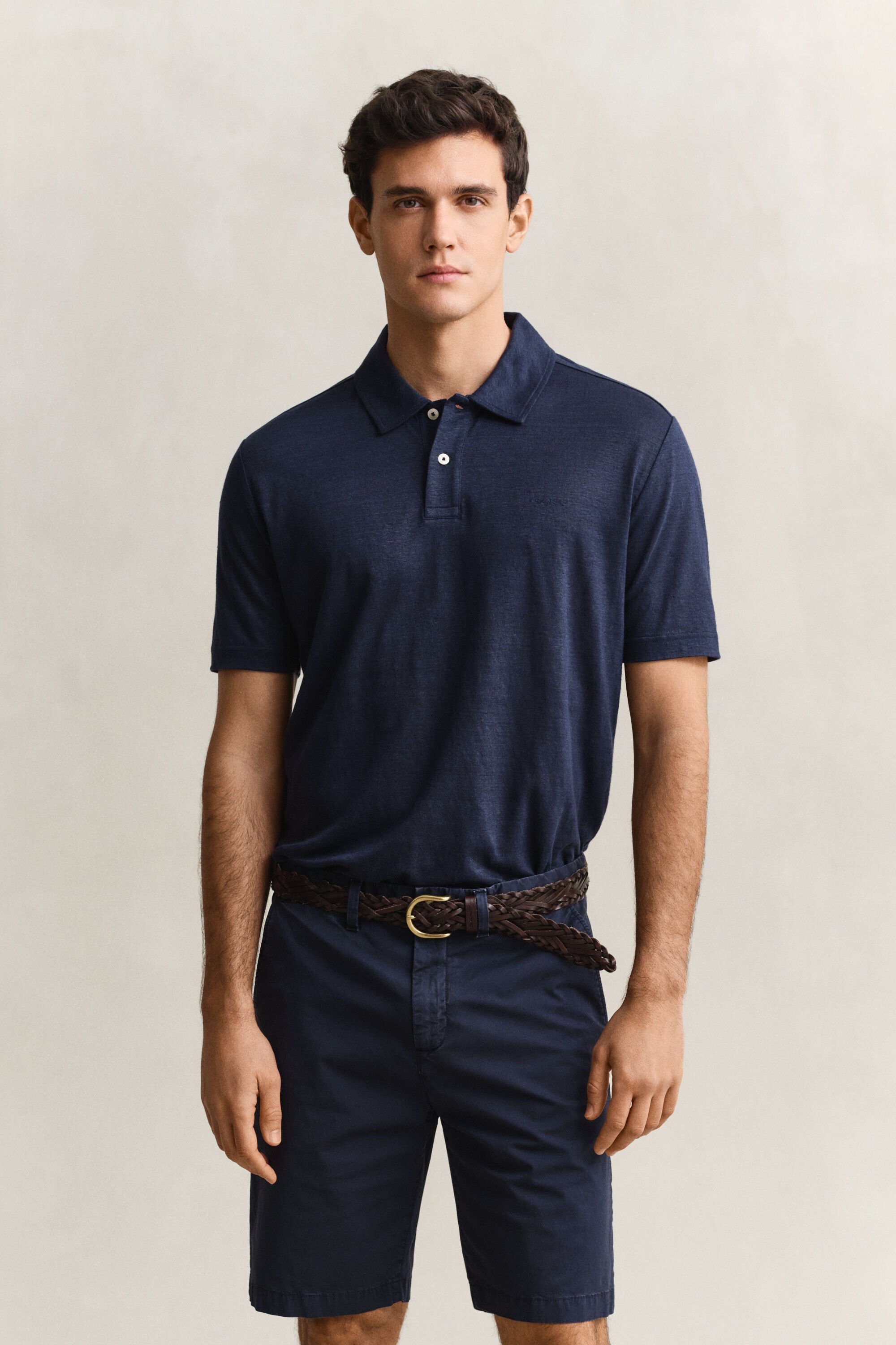 Linen Polo Shirt